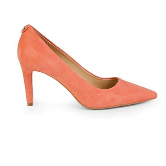 MICHAEL KORSDOROTHY FLEX SUEDE PUMPS - Picture 1 of 8